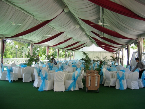 Wedding Tents in South Africa with All Decorations