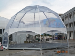 Transparent Octagon Dome Tent