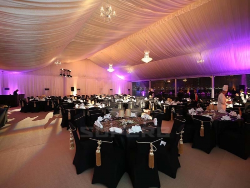 Large Clear Span Wedding Tents With All Decorations