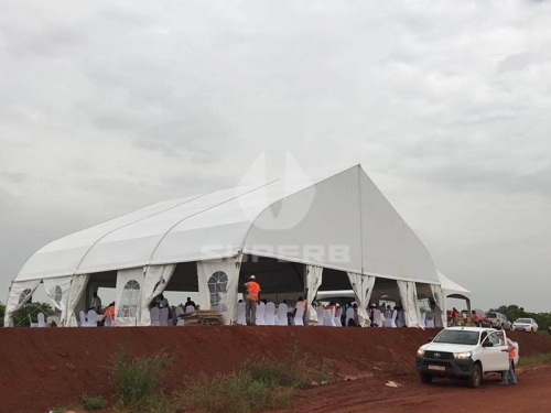 30x30 reception catering tent for wedding