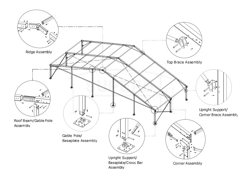 Sport Tent For Tennis Court