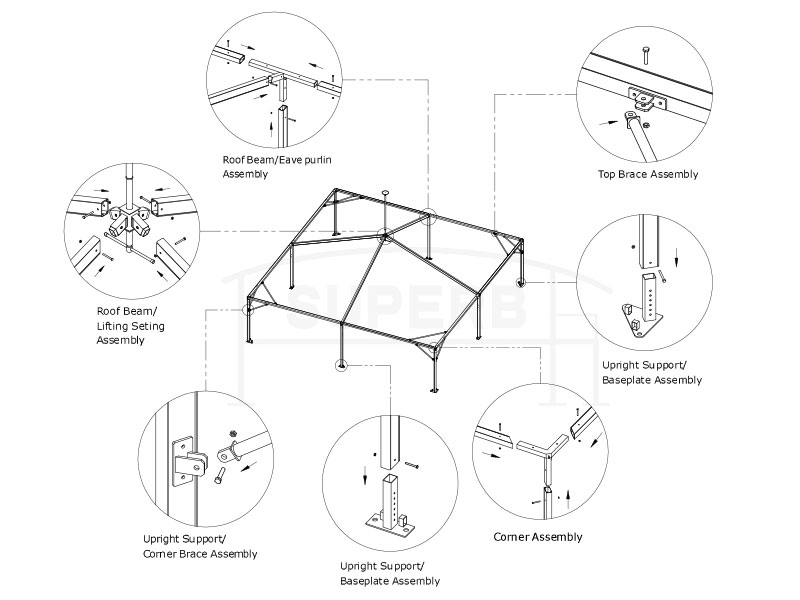 gazebo party tent