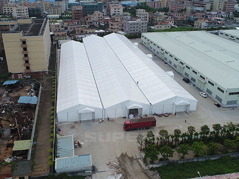 10000 sqm warehouse tent