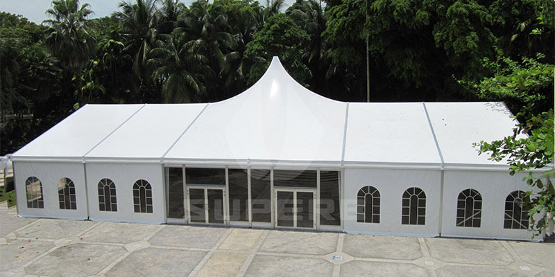 Outdoor wedding tents