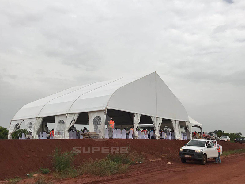Large Outdoor Party Tents In West Africa