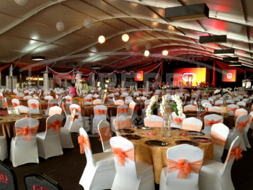 White Big Outdoor Wedding Tents