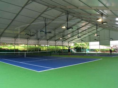 White Sport Tent For Tennis Court