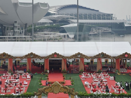 Big Outdoor White Event Tents
