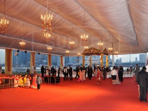 Big Outdoor White Event Tents