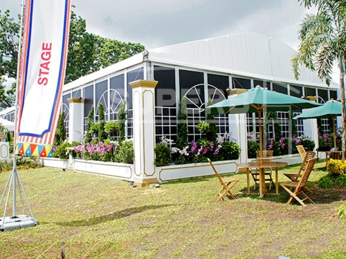 White Gardent Outdoor  Event Tent In Singpore