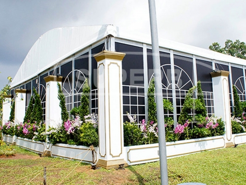 White Gardent Outdoor  Event Tent In Singpore