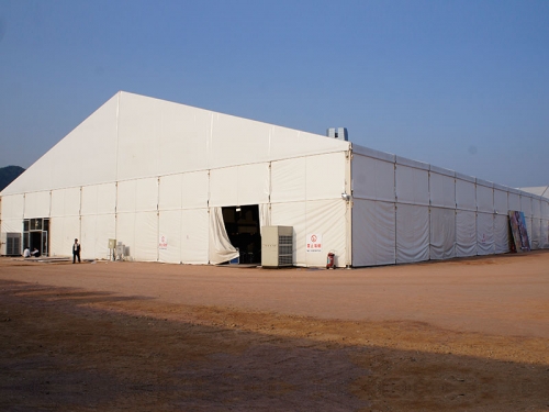 60M Clear Width Temporary Warehouse Marquee Tent