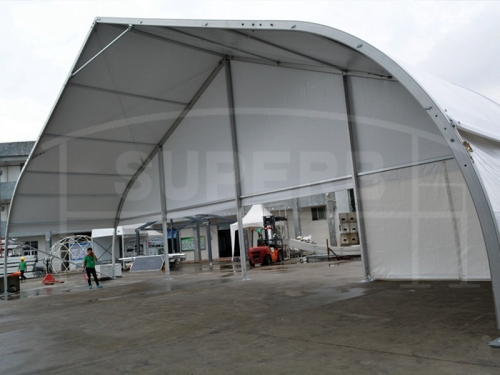 Outside Commercial White Tents For Parties
