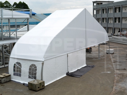 Outside Commercial White Tents For Parties