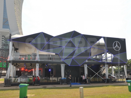 Double Decker  Car Show Exhibition Tent