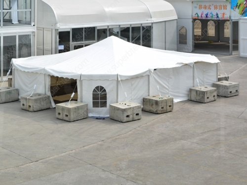 White Big PVC Pole Tents