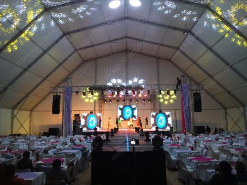 20x40 Outside Wedding Party Tent