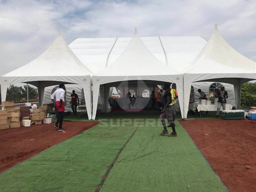 30x30 reception catering tent for wedding