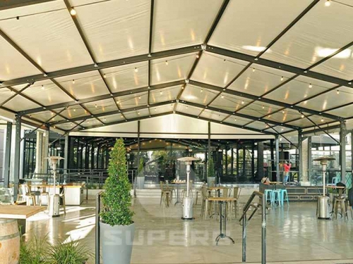 Large Outdoor Dining Shade Tent House