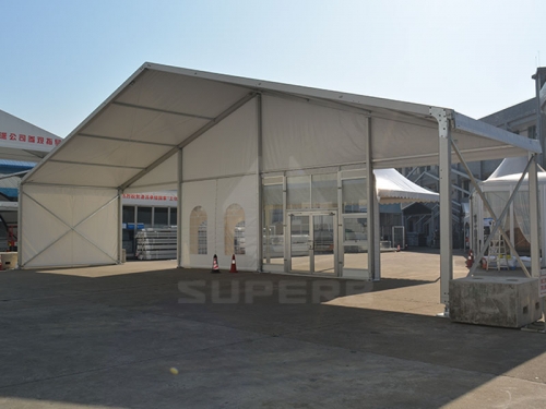 Large White Canopy Tent For Sporting Event