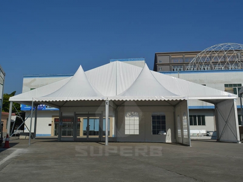 Large White Canopy Tent For Sporting Event