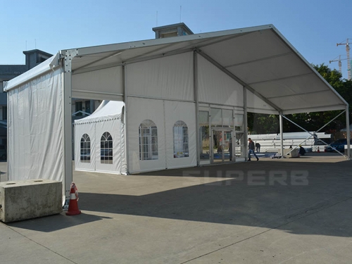 Large White Canopy Tent For Sporting Event