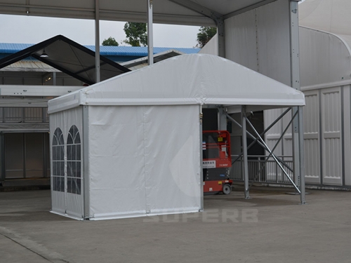 White Outdoor Banquet Tent