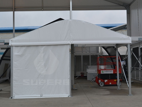 White Outdoor Banquet Tent