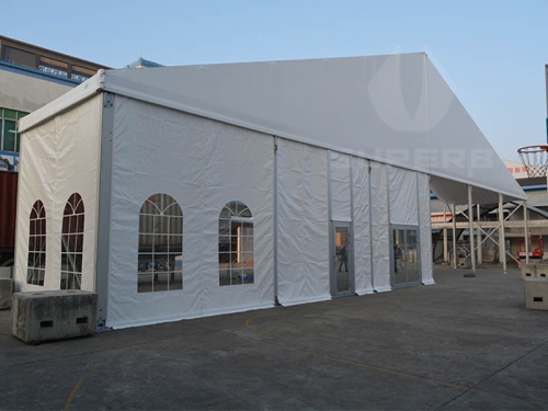 Luxury outside wedding tents design