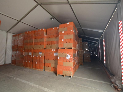 Jindong warehouse tent made by Superb Tent