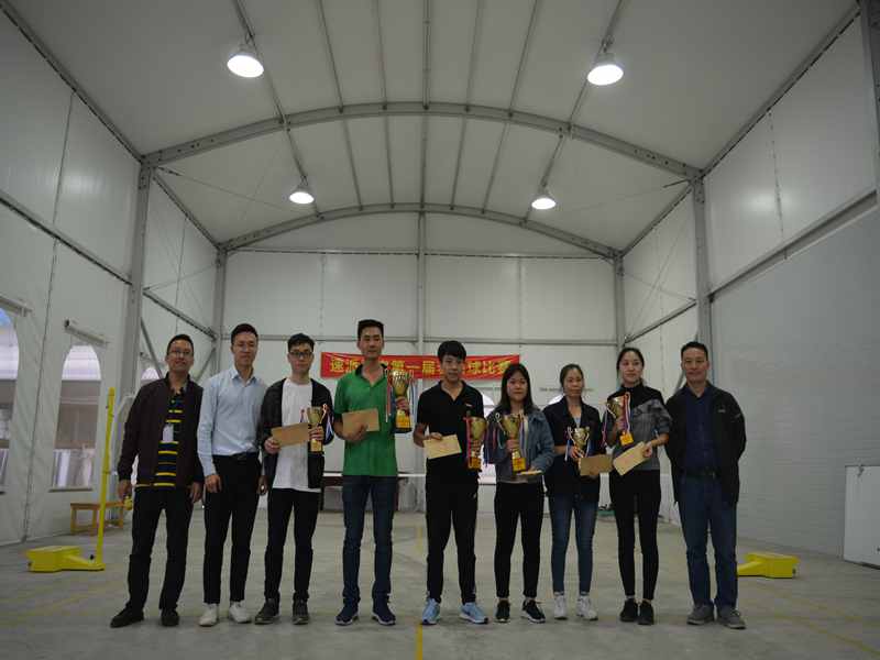2018 Foshan Superb Tent Co., Ltd.'s First Badminton Competition