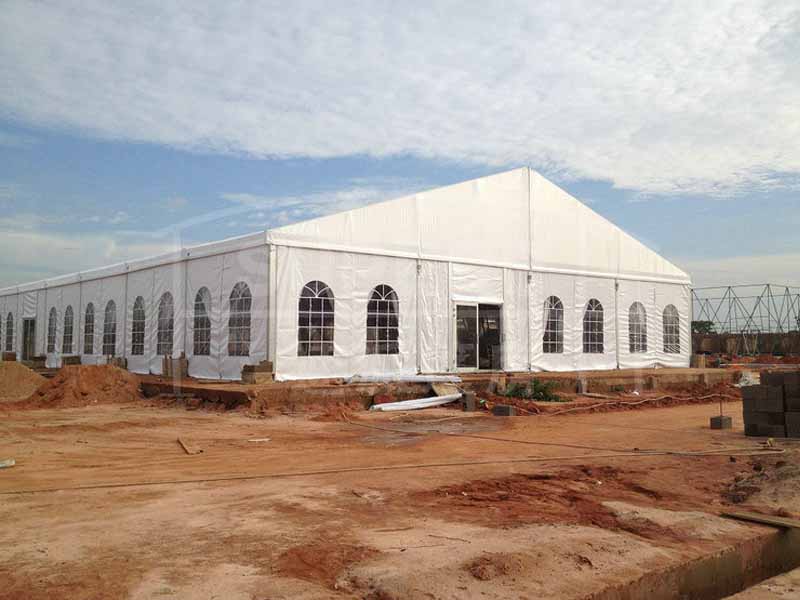  Custom outdoor aluminum wedding party event marquee tents in African