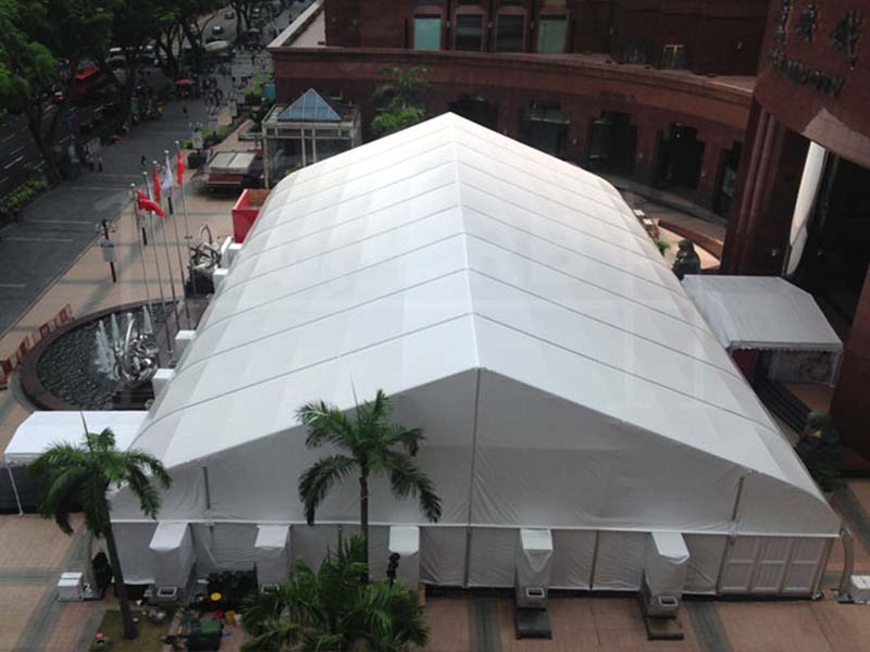 Customized commercial exhibition tent for events outdoor in Singapore
